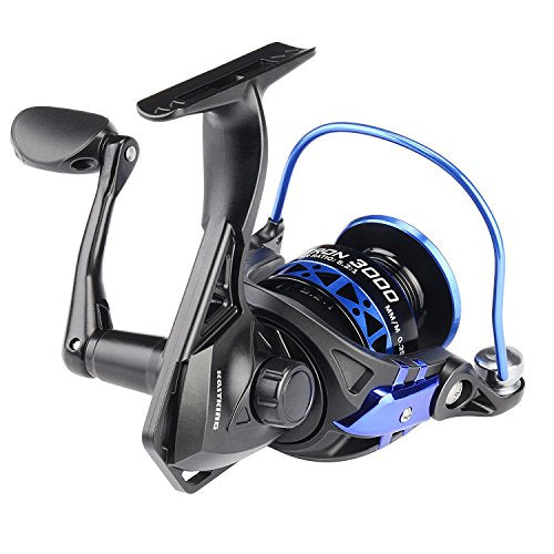 Amazon.com: KastKing Summer and Centron Spinning Reels, 9 +1 BB Light Weight, Ultra Smooth Powerful, 500 Size is Perfect for Ice Fishing: Sports & Outdoors