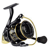 Amazon.com : KastKing Sharky III Gold Fishing Reel, Zero-Flex Aluminum Body Spinning Reel, 39.5 Lbs Carbon Drag, 10+1 Double Shielded Ball Bearings, 5.2:1 Gear Ratio, Inshore or Freshwater. : Sports & Outdoors