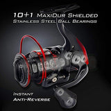 Amazon.com : KastKing Sharky III Fishing Reel - New Spinning Reel - Carbon Fiber 39.5 LBs Max Drag - 10+1 Stainless BB for Saltwater or Freshwater - Oversize Shaft - Super Value! : Sports & Outdoors